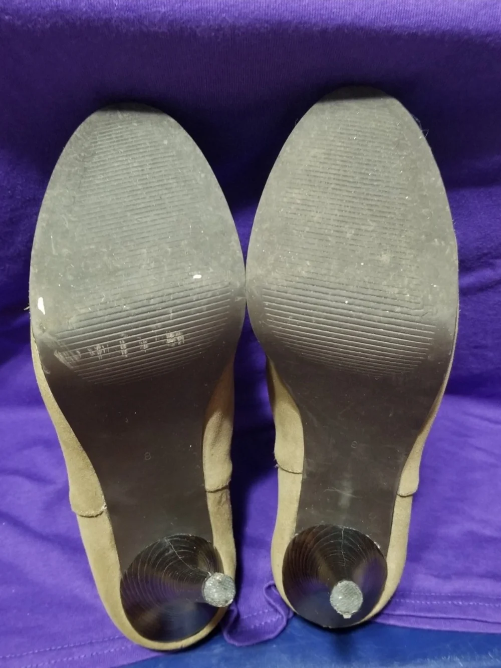 Kelsi Dagger Women's Size 8 Olive Green & Tan 